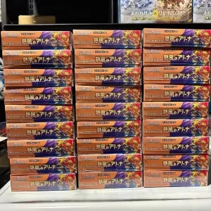 Pokémon Card Deck Heat Wave Arena Japanese Booster Box For Collectors And Competitive Players