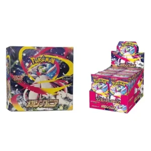 Pokmoned Symphony M1S Japanese Trading Card Series Assembly TCG Booster Box Paper Cards Game