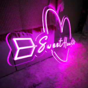 Polished Acrylic Sign High-Transparency Acrylic Logo Sign Custom Neon Sign LED Sign for Business Branding and Storefront