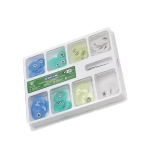 Polishing Discs Kit 1.075 Stem Disc Kit 80pcs Mandrel Composite Resin Filling for Dental Clinic Top BM