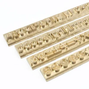 Popular Alphabet Letter Metal Burning Stamp Multifunctional Letter Fonts for Stamping Machine