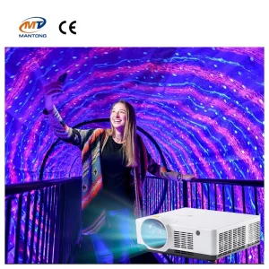 Popular Art Installation Projector System 3d Visual Feast Immersive Projection Interactive Tunnel Experience