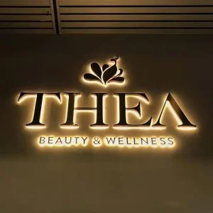 Popular Desiqn Light up Sign Custom Led Sign LED Backlit Letters Brand Signage Beauty Salon logo Sign Custom Business logo Sign