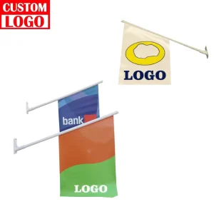 Popular Trendy Art Pattern Easy to Hang Foldable Personalized Custom Size Wall Flag for Wall Layout Decor