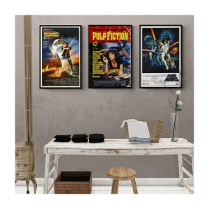 Poster Design Based Customization UV Printing Digital Decoration Anime Wall LED Screen Poster