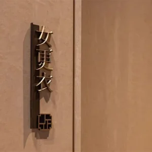Precision Brushed Stainless Steel Three dimensional Solid Lettering with Backlit Lettering Electroplated Antique Metal