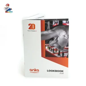 Precision Machinery Enterprise Catalog Saddle Stitched Custom Printing with Kraft and Offset Paper Digital Printing