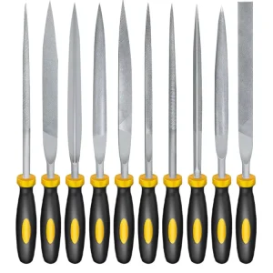 Precision Mini File Set with High Carbon Steel for Model Making and Jewelry Repair