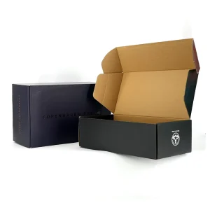 Premium Corrugated Kraft Custom Logo Flower Gift Customize Printing Packaging Boxes Shipping Mailer Box