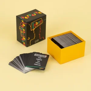 Premium Custom Game Card for Poker Casino Family Party Thick Cardstock Matte Lamination Gold Foil Edge Eco friendly Low MOQ