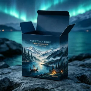 Premium Custom Logo Folding Gift Box Full Color Paper Box for Multi Purpose Gift Packaging