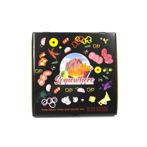 Premium Custom Logo Outside Offset Printing Customize Size and Printing Pizza Box