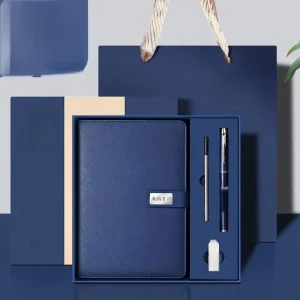 Premium Customizable Business Notebook Gift Set with Pen High End Corporate Promotional Gifts for Events Marketing