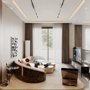 Premium Italian Luxury Villa 3D Rendering Effect Diagram Whole House Custom Design Hotel & High End Residential Application