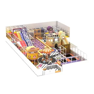 Premium Kids Indoor Playground Equipment Soft Play Maze Adventure Themed Community Center Kids Play Destination