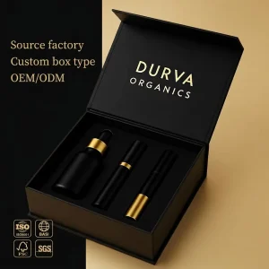 Premium Luxury Large Matte Rigid Black Gift Paper Box Cardboard Gift Box Foldable Empty Magnetic Folding Paper Box For Clothing