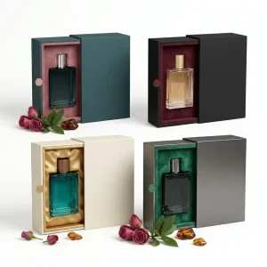Premium Luxury Perfume Packaging Box Custom Printed Rigid Paper Perfume Bottle Outer Box OEM Custom Manufacturer