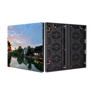 Premium P3.91 IP65 Waterproof Curved LED Splice Screen Outdoor Billboard Video Wall Digital Poster OEM Wayfinding High