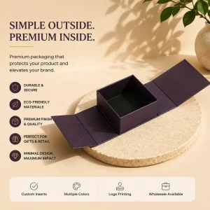 Premium Recyclable Cylinder Dual Opening Cosmetic Gift Box Matt Lamination Grey Board Rigid Creative Tactile Luxurious Packaging