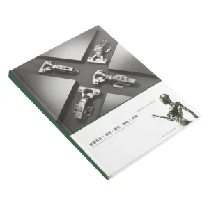 Premium Textured Paper Lay Flat Binding Bespoke Corporate Profile Catalog Printing With Enhanced Durability