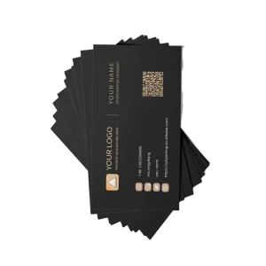 Premium Thick Custom Paper Business Card Printing Services for Professional Branding