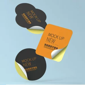 Print Customized Round Adhesive Waterproof Eco Friendly Stickers for Trademark Food Packaging Labels and Food Packaging Stickers