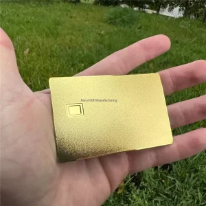 Printable Blank Metal Business Cards Heat Press Sublimation VIP Membership Card