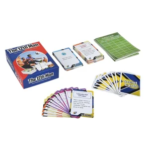 Printed Football Family Card Game OEM Custom Deck with Gift Box for Adults Party Group Challenge Game