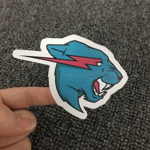 Printed PVC Synthetic Paper Adhesive Vinyl Logo Sticker Waterproof Roll for Promotions and Brand Identitycircle