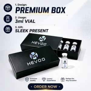 Printed Peptide Vial Storage Box With Protective Foam Divider for Sample Bottle Packing and Paperboard Gift Set