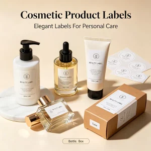 Printing Bottle Label Packaging Label Embossed Sticker Sheet Custom Hologram Sticker Custom Sticker Printing for Business