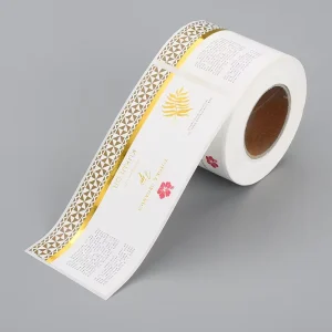 Private Design Beverage Product Labels Maker Self Adhesive Waterproof Sticker Roll Custom Printing Logo for Beer Wine Bottles