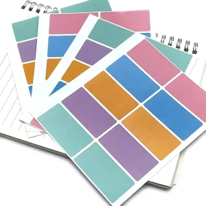 Private Design Product Label Maker Adhesive Vinyl Round Waterproof Sticker Roll Custom Printing Logo Label Stickers Paper