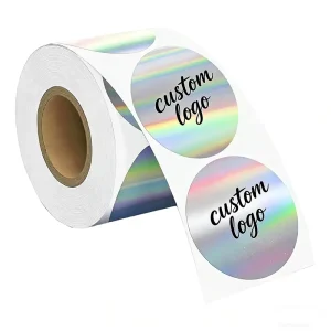 Private Design Product Labels Maker Self Adhesive Custom Printing Logo Vinyl Stickers Roll