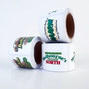 Private Design Product Labels Self Adhesive Vinyl Waterproof Sticker Roll Custom Printing Logo Die-Cutting Offset Printing