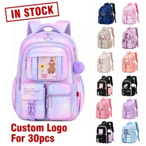 Private Label Customizable Logo Print Cute Girly Backpack Kids Backpacks Suppliers