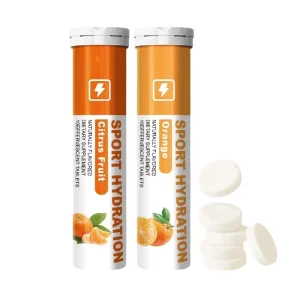 Private Label Effervescent Tablets Hydration Supplement Electrolyte Antioxidants Vitamin C HALALISO KOSHER Certified