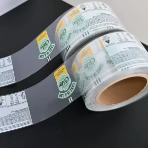 Product Bottle Label Printing Custom Self adhesive Roll Paper Waterproof Vinyl Stickers High quality Factory