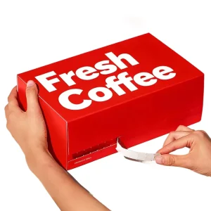 Product Design Digital Printing Postal Boxes Packaging for Custom Logo Wig/Clothes/Makeup Corrugated Mailer Paper Boxes