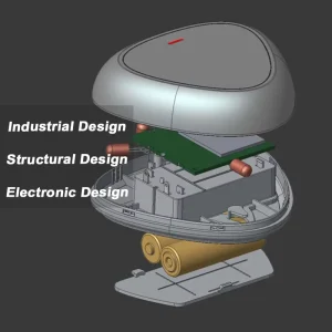 Product Design and Development, 2D/3D CAD Drawing Service for Industrial and Electronic Smart Mouse Products