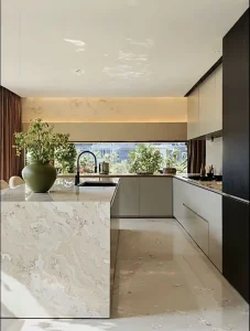 Professional 3D Interior Design Service Custom Glass Laminate Marble Faucet Modern Rendering for Mall Commercial Projects