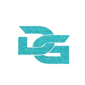 Professional Adobe Illustrator Glitter Bling Type Custom Vector Logo Graphic Designers Service