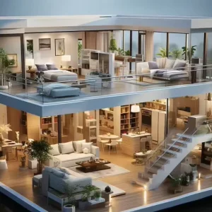 Professional Architectural Rendering Service for Modern Interior 3D Design Hotels Villas Estate Showrooms Expert 3D Max Modeling