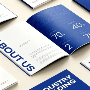 Professional Custom Print Soft Cover Offset Printed Perfect Bound Graphic Design Magazine Catalog Color Book Printing Services
