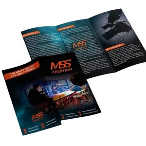 Professional Custom Printing Service Offset Paper Mini Colorful Booklet Catalogue Brochure Printing