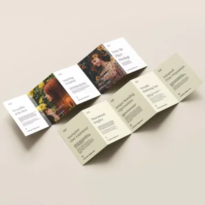 Professional Custom Promotional Flyers Pamphlets Leaflets Printing Services Coated Cardboard Eco friendly Offset