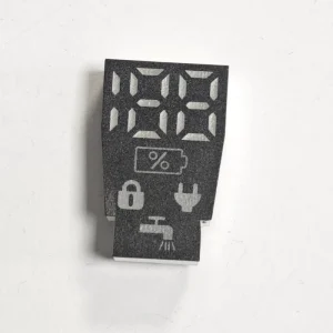 Professional Customize 7 Segment Led Display Electric Shaver Module Battery Level Icon for Personal Grooming Device