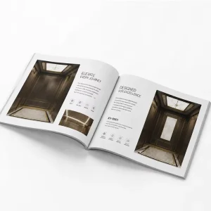 Professional Customized Printing Booklet Advertising Brochures Magazines Catalogues Glossy Coated Fancy Paper Varnishing