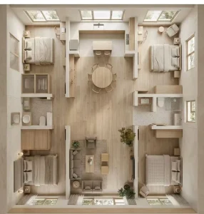 Professional Designer Interior Graphic Design Services with 3D Rendering and Post-Modern Cross-Disciplinary Solutions