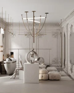 Professional Fashion Flagship Store Interior Design Turnkey 3D Rendering BIM MEP Architectural Planning Sourcing 8K